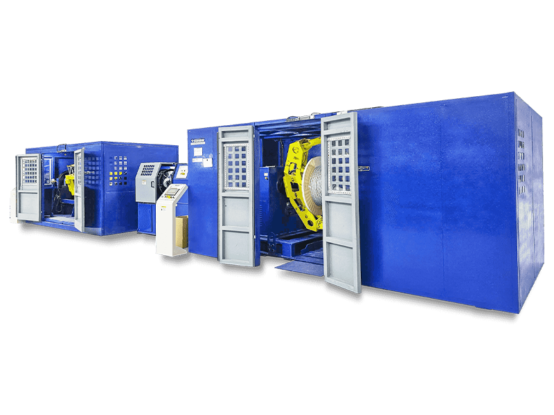 Heavy-Duty Split Type Cantilever Single Twisting Machine (Panlabas na Capstan at Torque Take-Up)