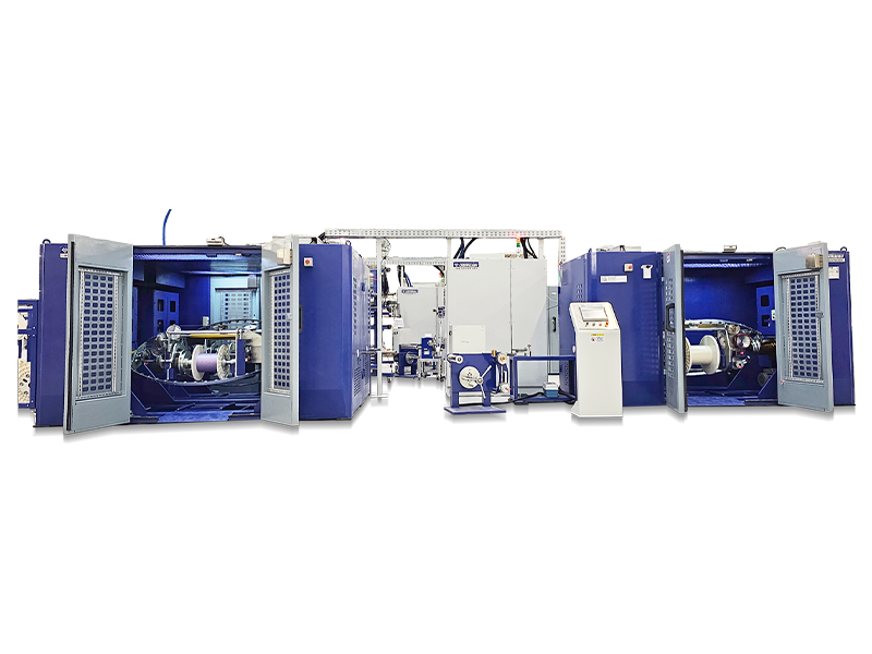 Split type back twist pares twisting machine para sa network cable