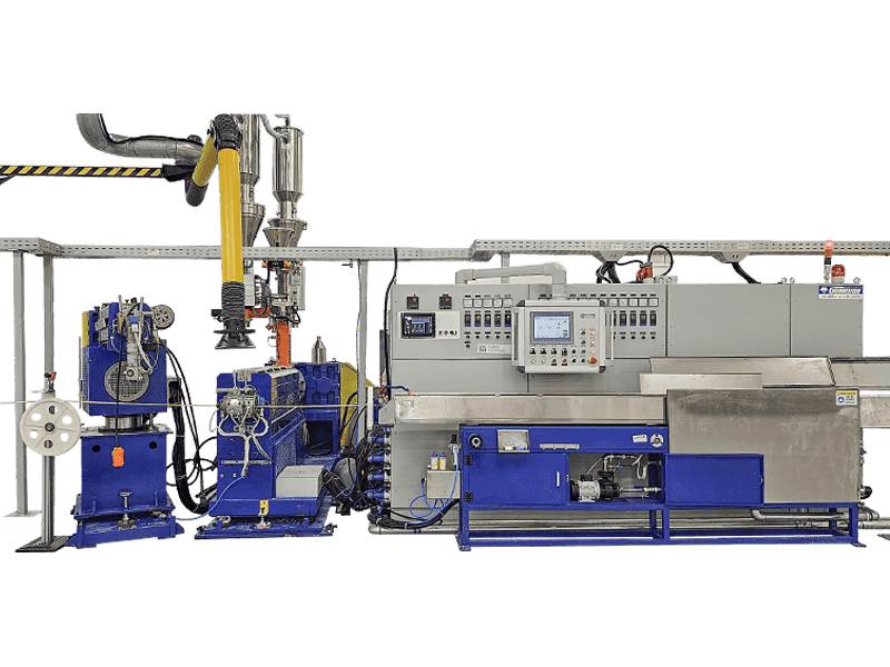 PVC/PE/PP/PU sheath extrusion line
